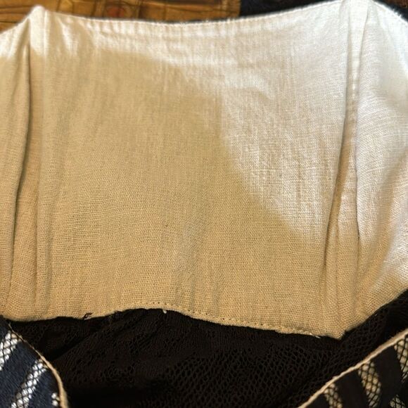 STONE COLD FOX Women's Sheer Floral Lace Off Shoulder Corset Top Black Size 1 - Picture 14 of 16